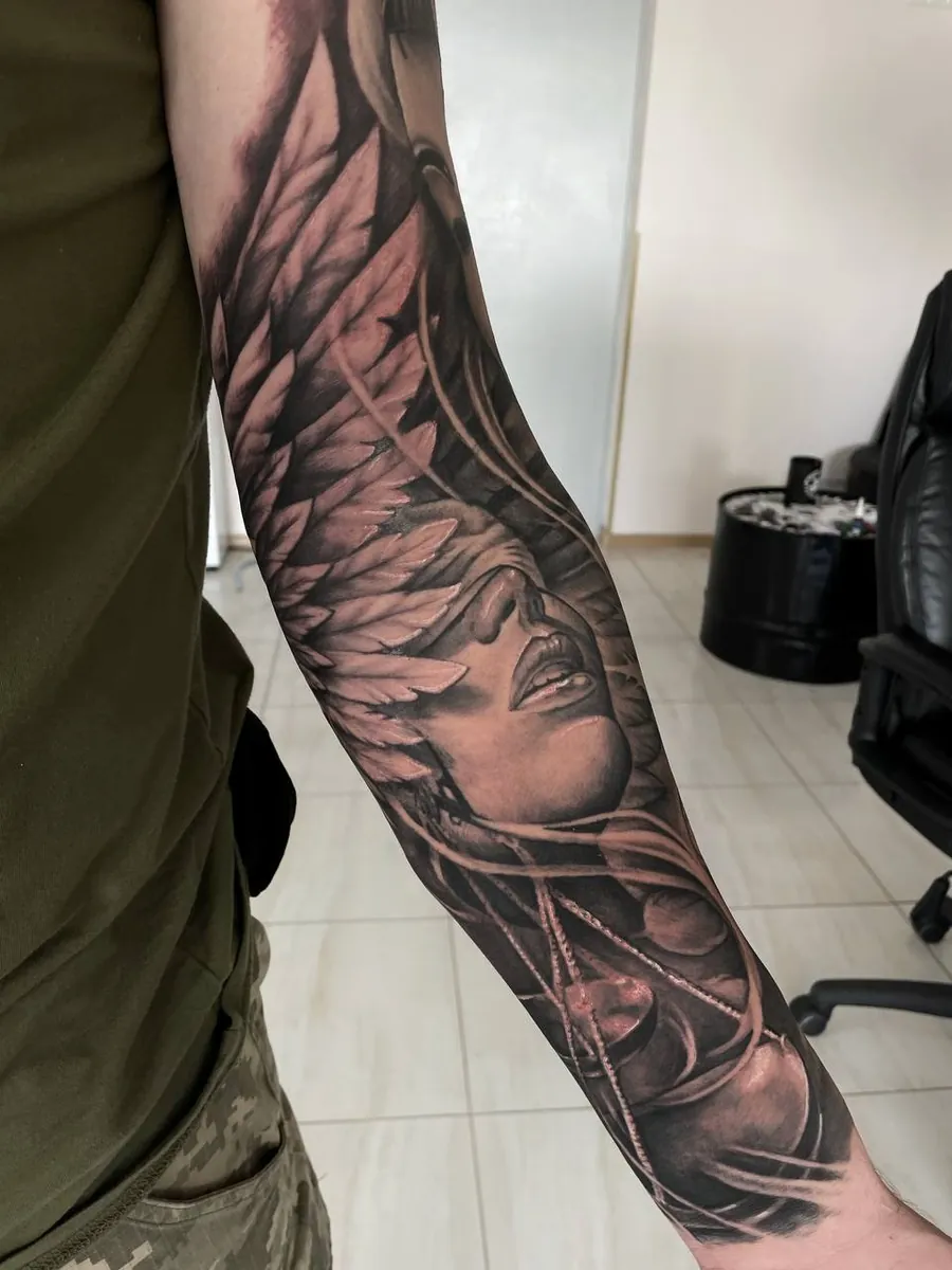 Custom Tattoo Beispiel 8 aus dem Void Ink Studio Berlin